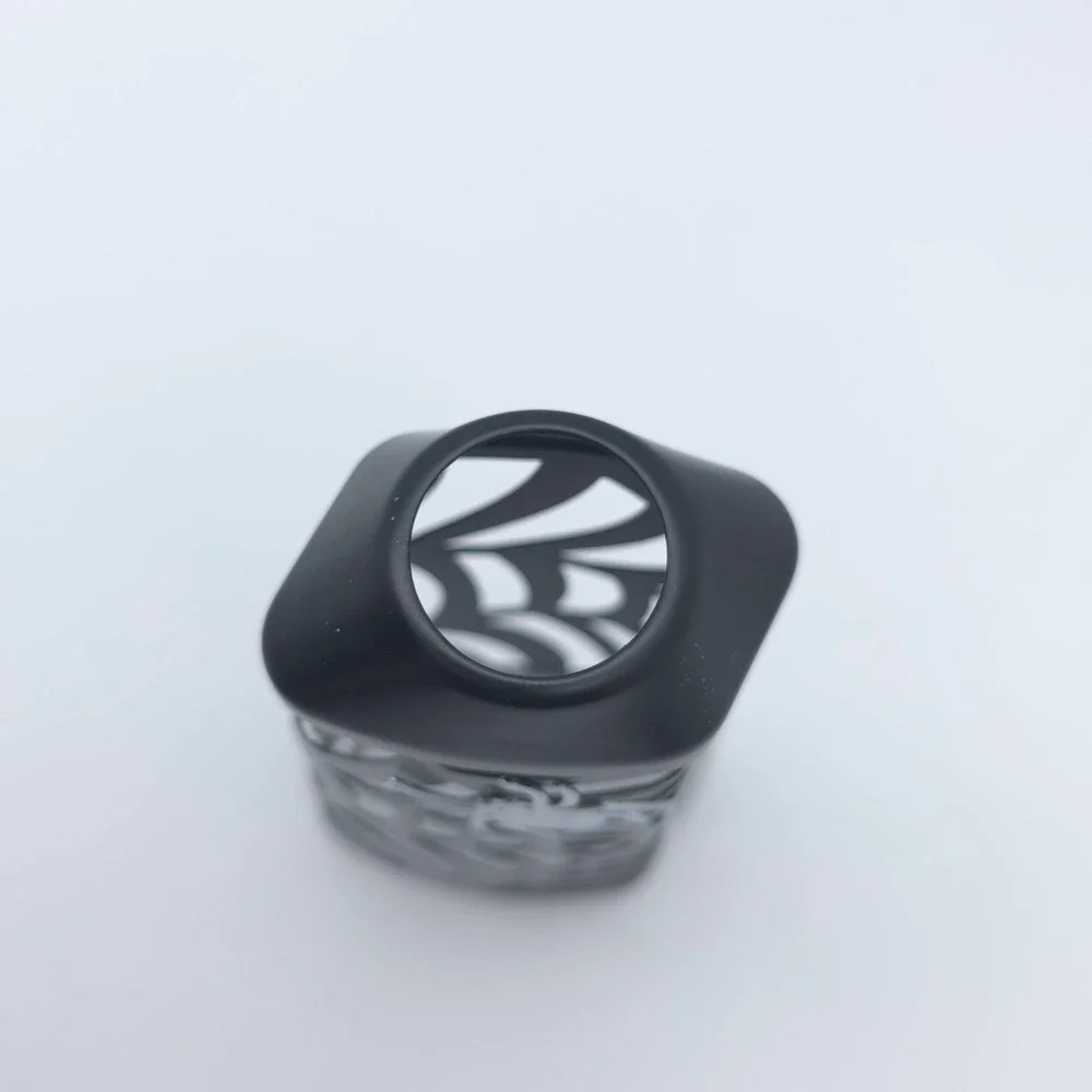 Bath & Body Works Soap Sleeve Metal Black Spider Web Goth Spooky Halloween Decor
